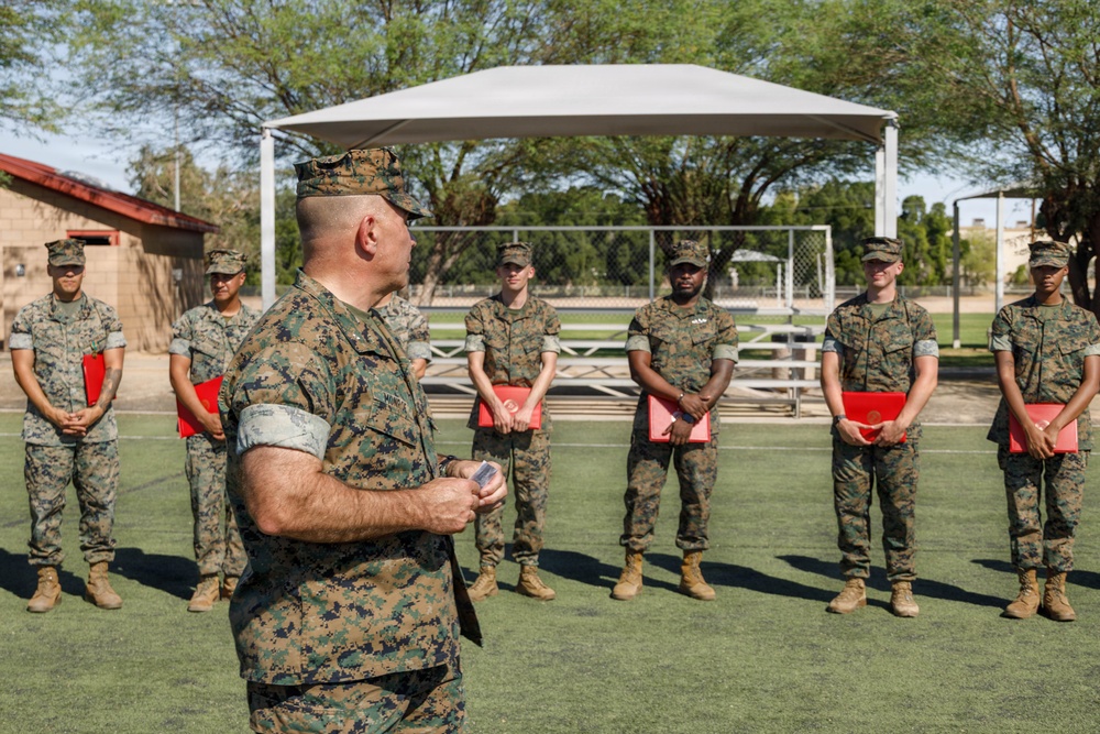 Headquarters and Headquarters Squadron MCAS Yuma Award Ceremony 2026