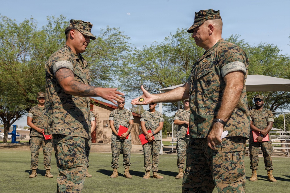 Headquarters and Headquarters Squadron MCAS Yuma Award Ceremony 2026