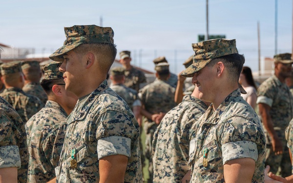 Headquarters and Headquarters Squadron MCAS Yuma Award Ceremony 2026