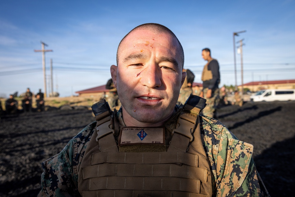 Marines Participate in MAIC Physical Training