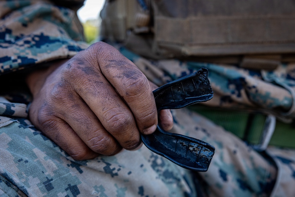Marines Participate in MAIC Physical Training
