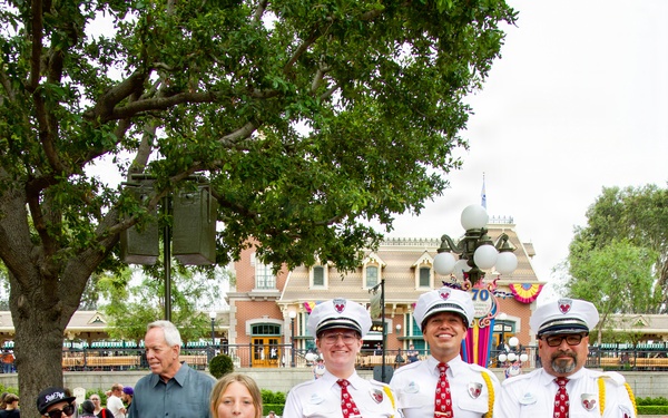 100-Year-Old WWII Veteran Honored at Disneyland