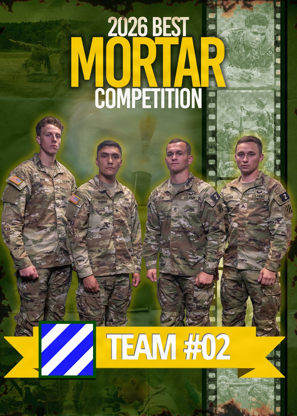 2026 Best Mortar Competition team photos.
