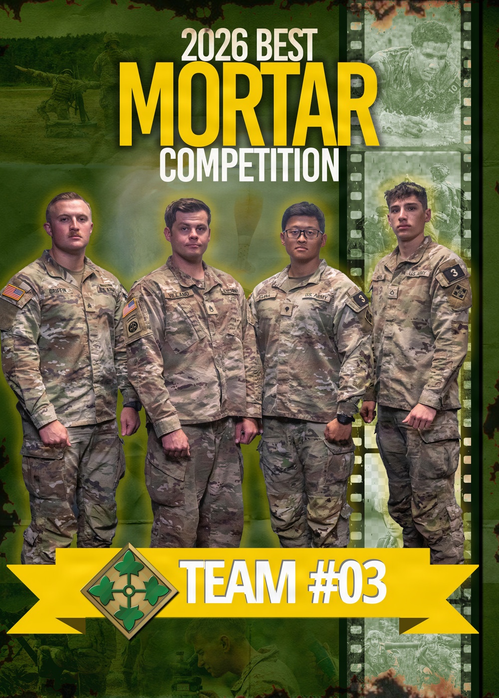 2026 Best Mortar Competition team photos.