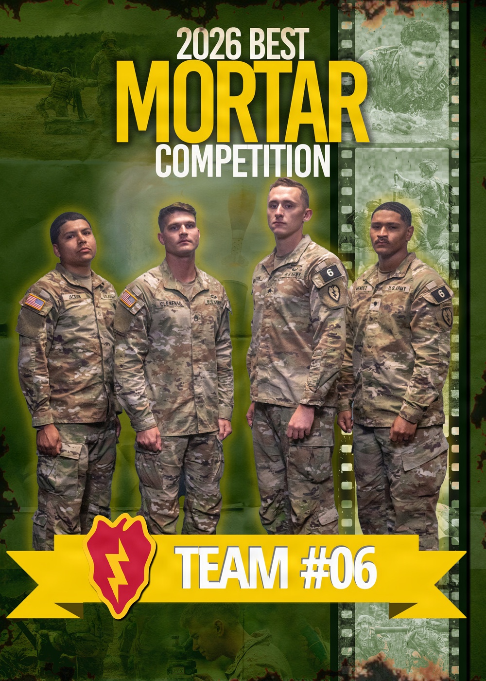 2026 Best Mortar Competition team photos.