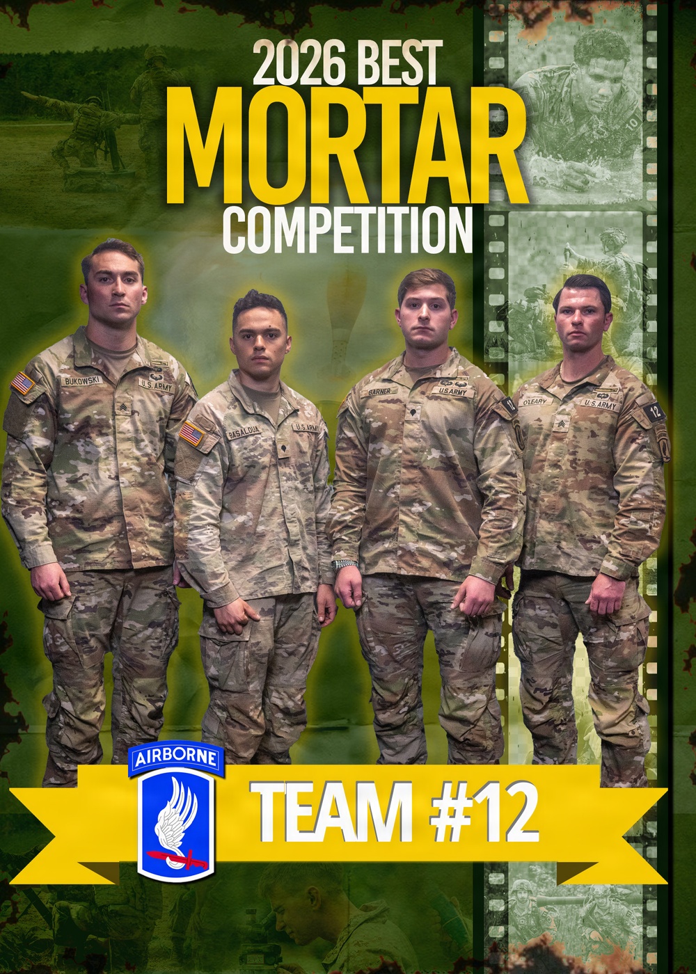 2026 Best Mortar Competition team photos.