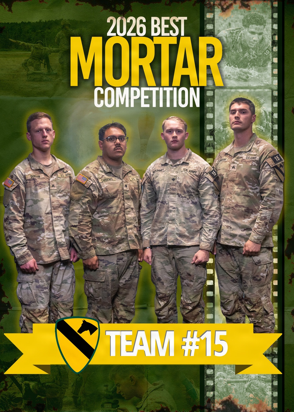 2026 Best Mortar Competition team photos.