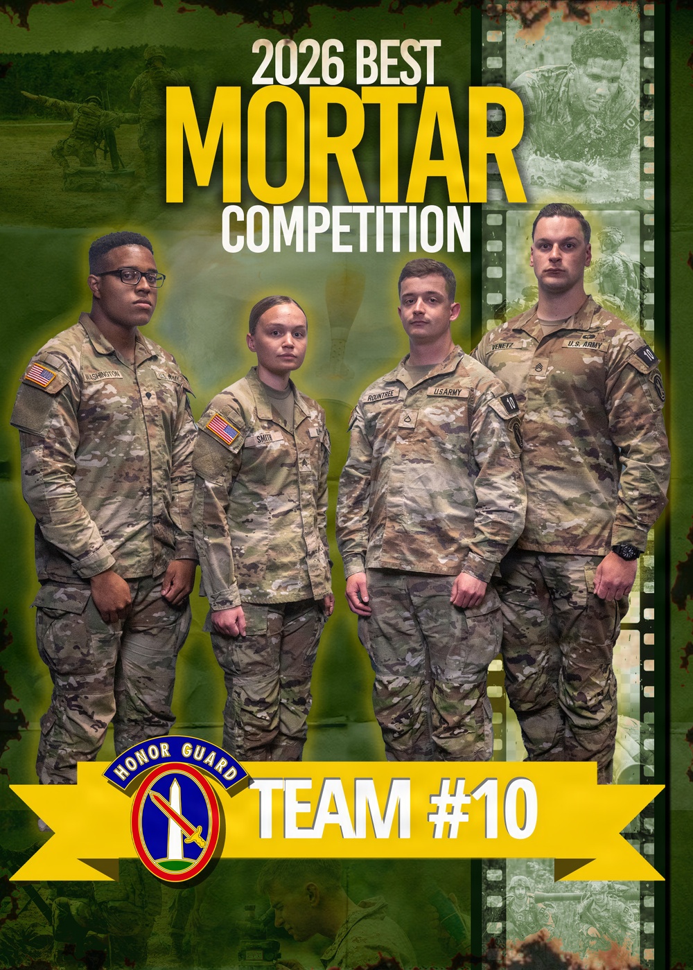 2026 Best Mortar Competition team photos.
