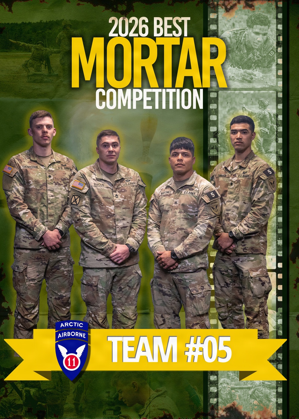 2026 Best Mortar Competition team photos.