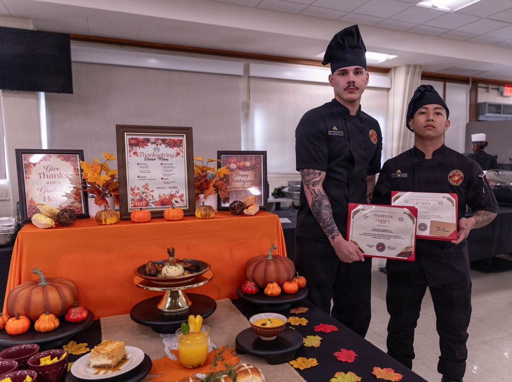 MCBH Hosts Chef of the Quarter Competition: Chow Hall Marines Showcase Culinary Skills