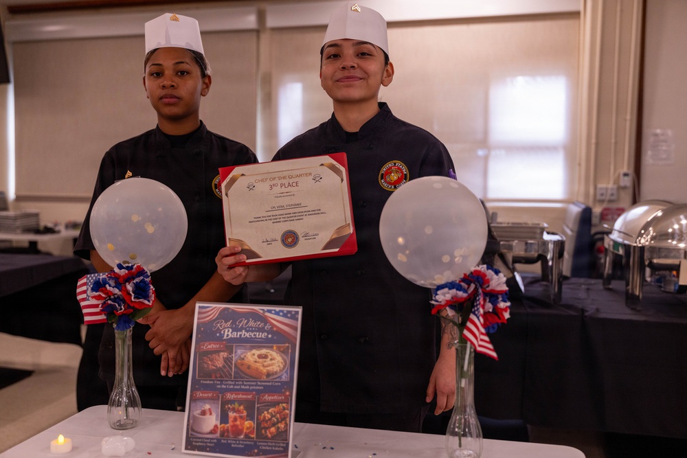 MCBH Hosts Chef of the Quarter Competition: Chow Hall Marines Showcase Culinary Skills