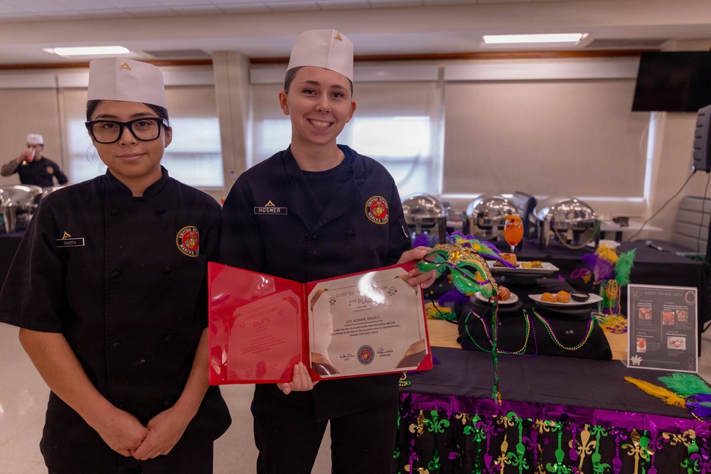 MCBH Hosts Chef of the Quarter Competition: Chow Hall Marines Showcase Culinary Skills