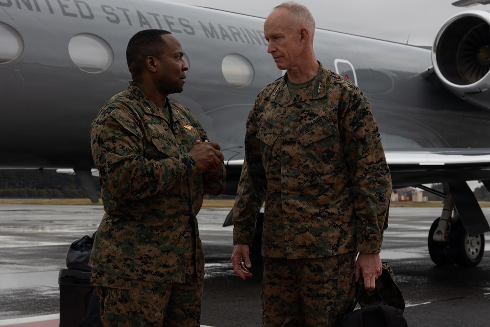 MARFORPAC commander visits Japan Air Defense Command headquarters