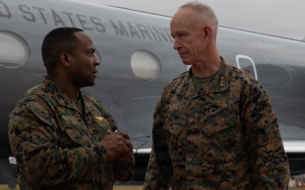 MARFORPAC commander visits Japan Air Defense Command headquarters