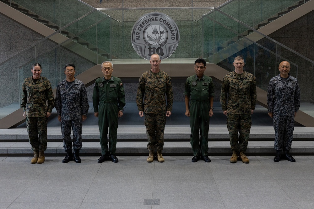 MARFORPAC commander visits Japan Air Defense Command headquarters