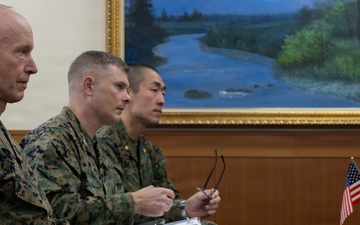 MARFORPAC commander visits Japan Air Defense Command headquarters