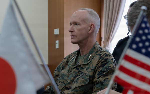 MARFORPAC commander visits Japan Air Defense Command headquarters
