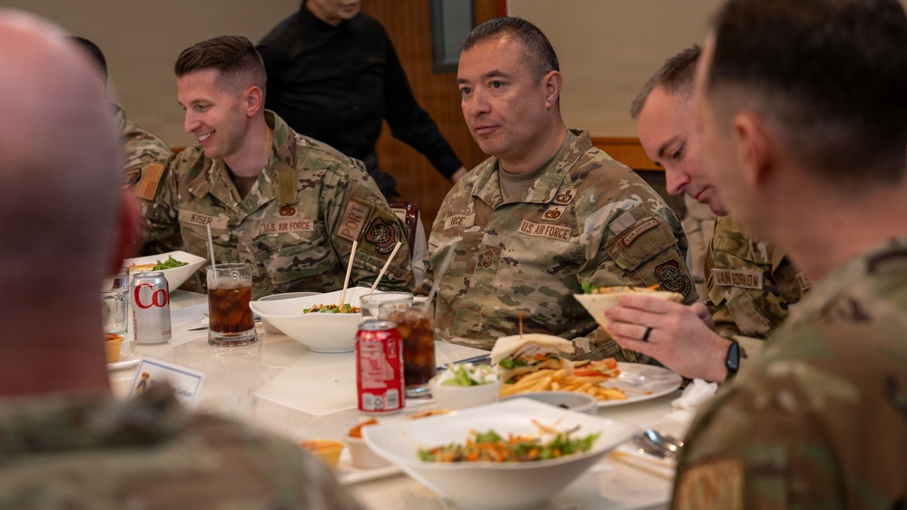 18th Air Force Leadership Visits Osan Air Base