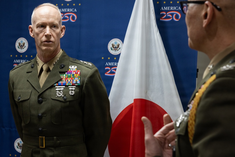 MARFORPAC commander visits U.S. Embassy in Tokyo