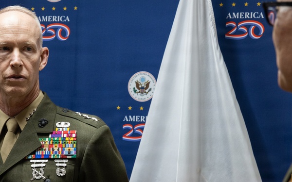 MARFORPAC commander visits U.S. Embassy in Tokyo