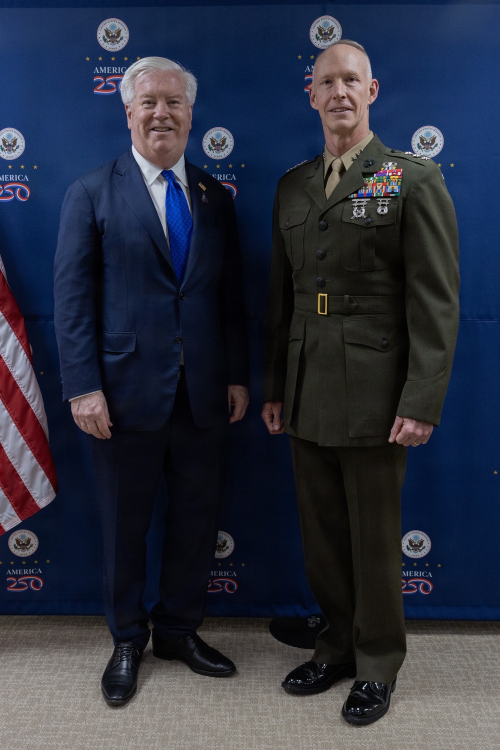 MARFORPAC commander visits U.S. Embassy in Tokyo