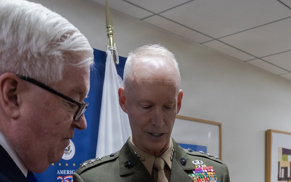 MARFORPAC commander visits U.S. Embassy in Tokyo