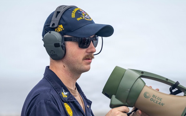 USS Rafael Peralta Small Arms Live-Fire