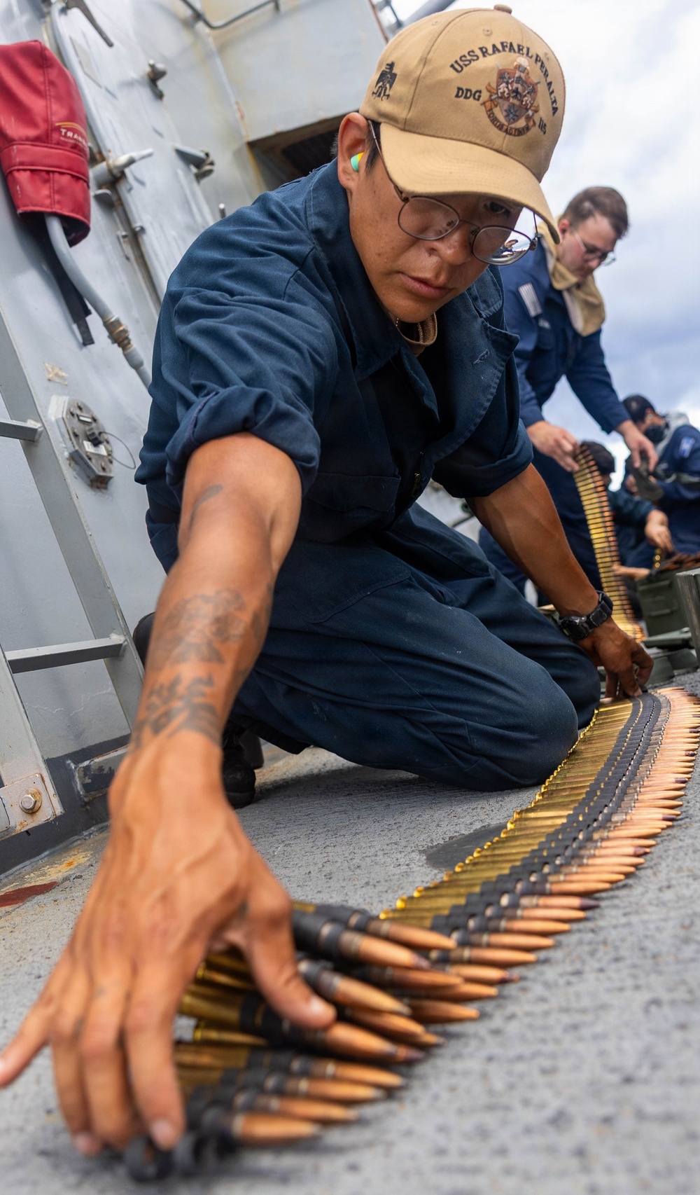 USS Rafael Peralta Live-Fire Crew-Served Weapons Exercise