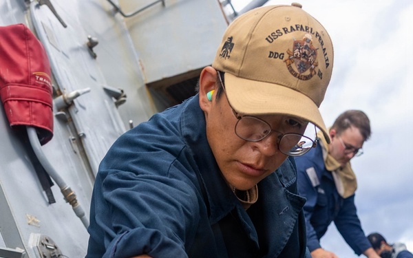 USS Rafael Peralta Live-Fire Crew-Served Weapons Exercise