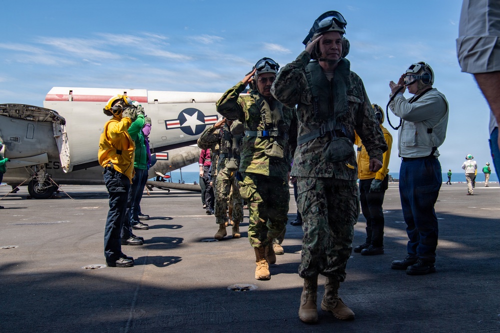 Nimitz Hosts Ecuadorian Distinguished Visitors