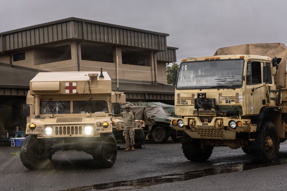 Winter Storm Watch, U.S. Army Soldiers from 25th ID Prepare Vehicles and Equipment