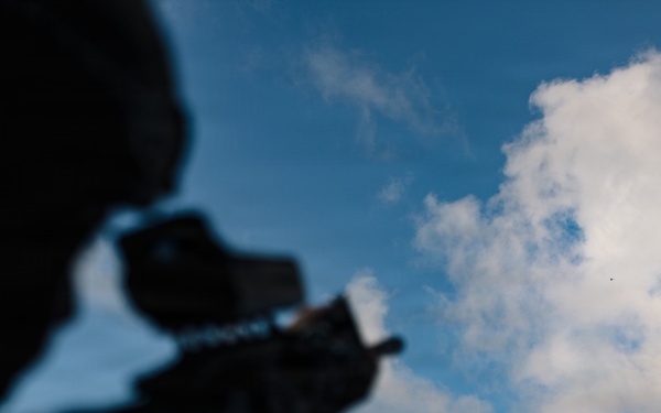 11th MEU Marines, Sailors and DoW Contractors Conduct C-sUAS Training Aboard USS Portland