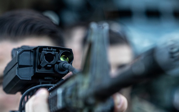 11th MEU Marines, Sailors and DoW Contractors Conduct C-sUAS Training Aboard USS Portland