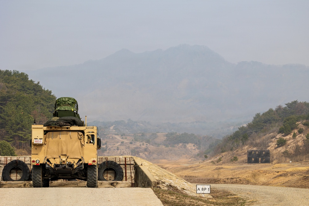 U.S. Marines with 3/12 Conduct a Mounted Crew Served Weapons Live-Fire Range