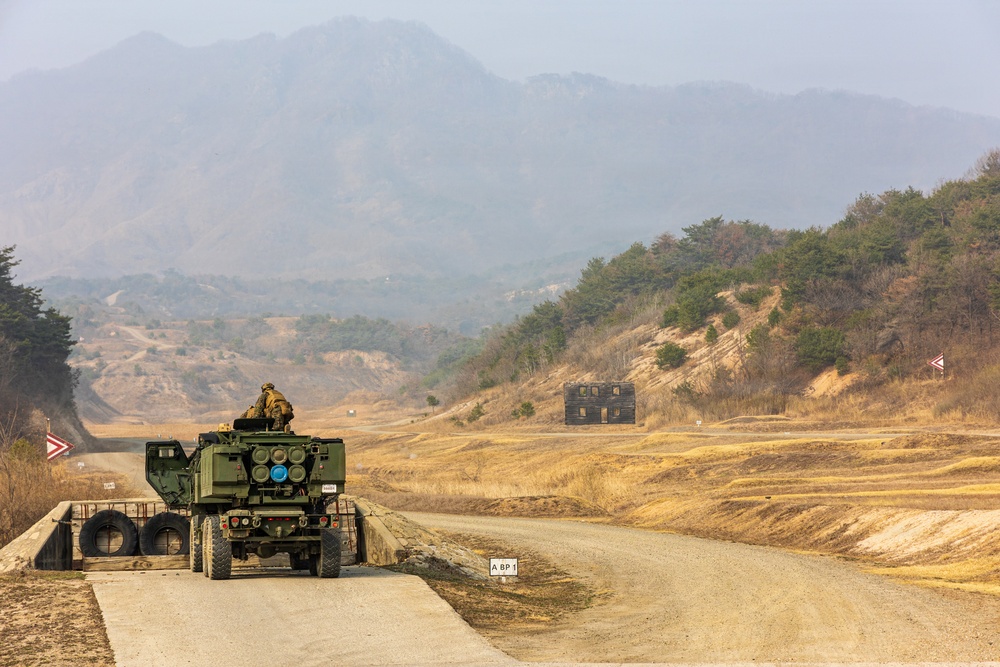 U.S. Marines with 3/12 Conduct a Mounted Crew Served Weapons Live-Fire Range