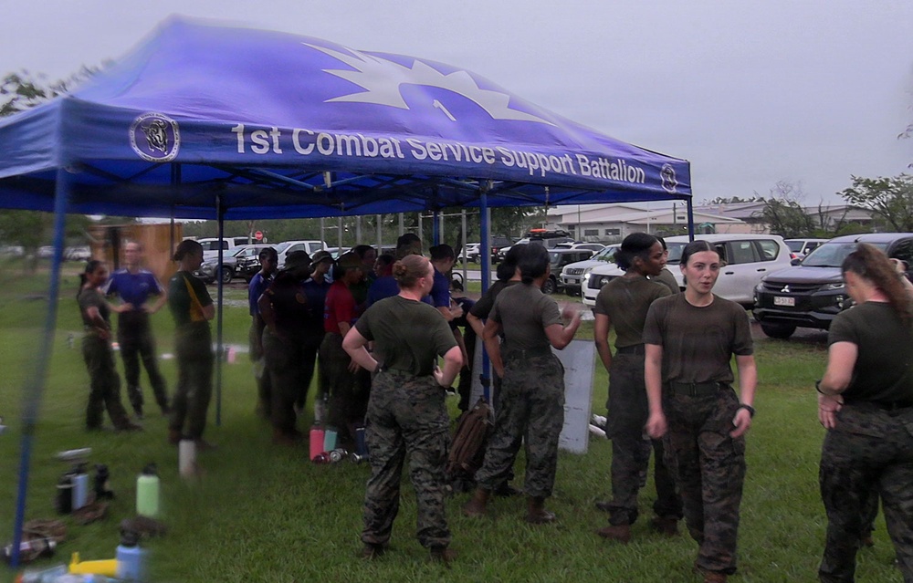 Australian Defense Force, U.S. Marines participate in joint physical training event for International Women’s Day