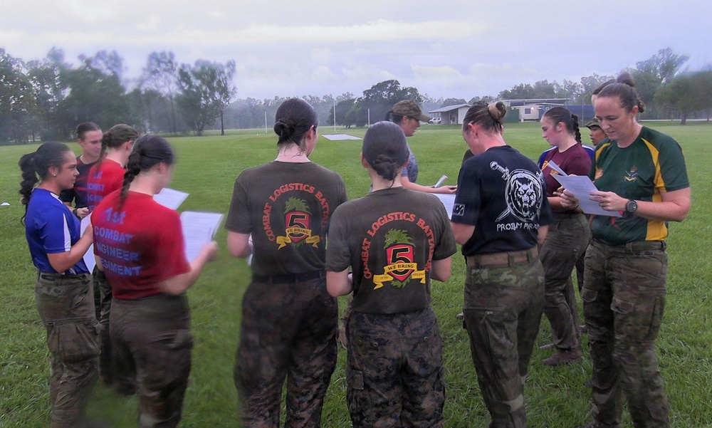 Australian Defense Force, U.S. Marines participate in joint physical training event for International Women’s Day