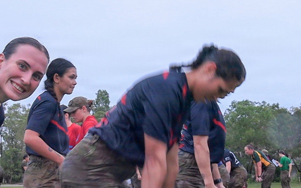 Australian Defense Force, U.S. Marines participate in joint physical training event for International Women’s Day