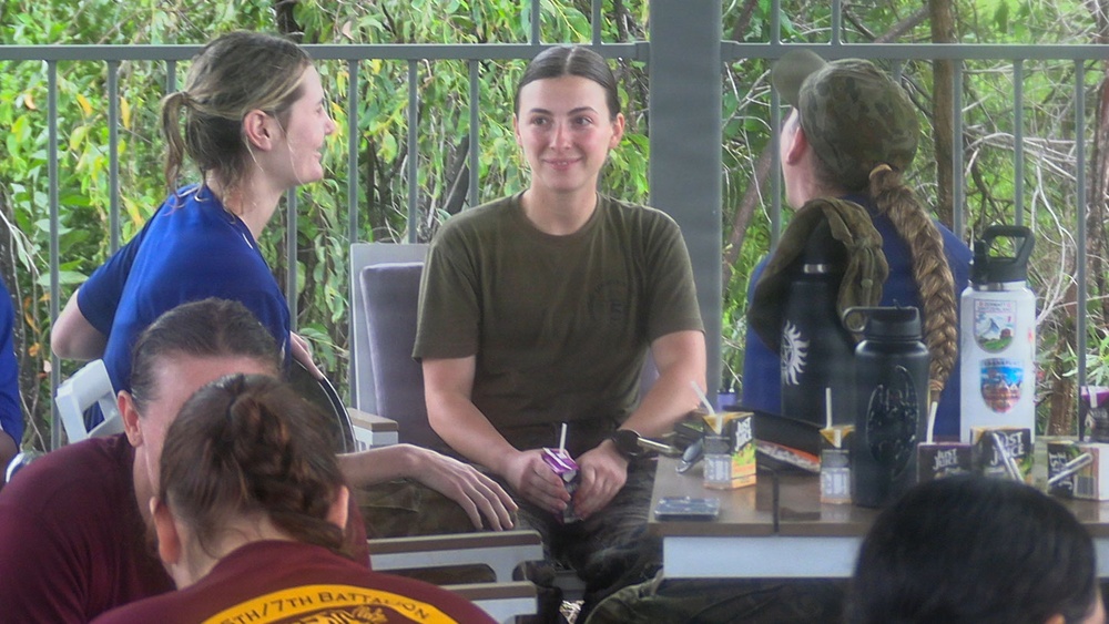 Australian Defense Force, U.S. Marines participate in joint physical training event for International Women’s Day