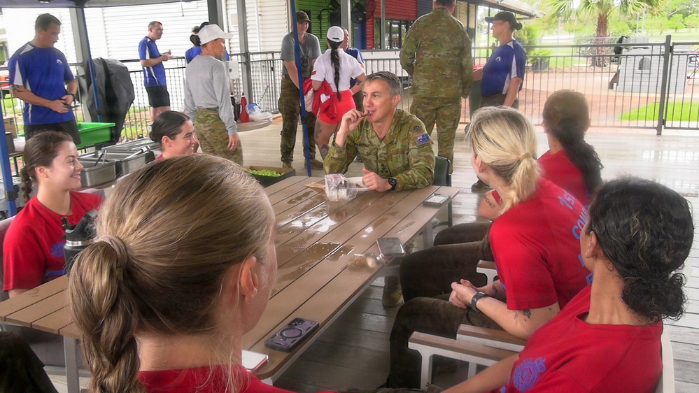 Australian Defense Force and U.S. Marines participate in joint physical training event for International Women’s Day