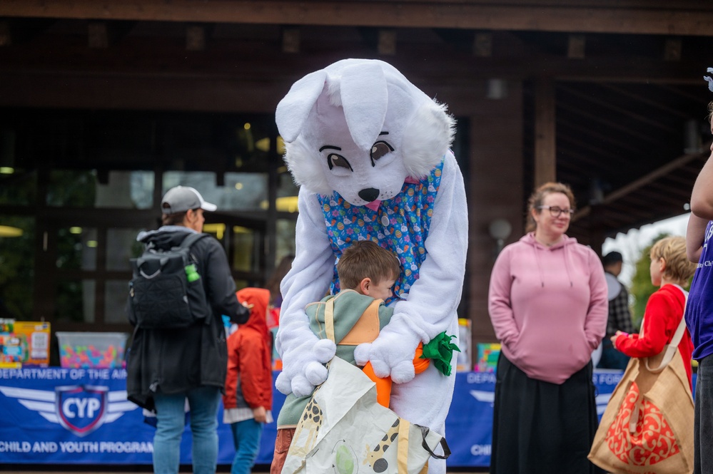 Easter egg hunt brings smiles for Month of the Military Child