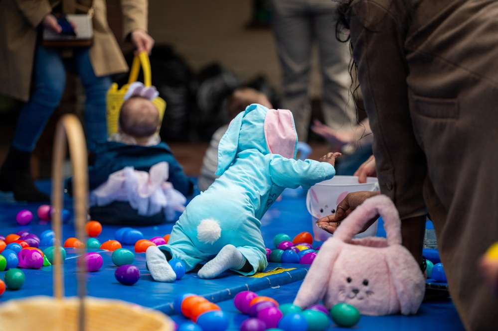 Easter egg hunt brings smiles for Month of the Military Child