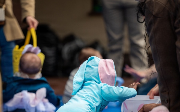 Easter egg hunt brings smiles for Month of the Military Child