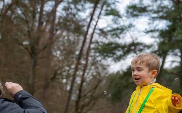 Easter egg hunt brings smiles for Month of the Military Child