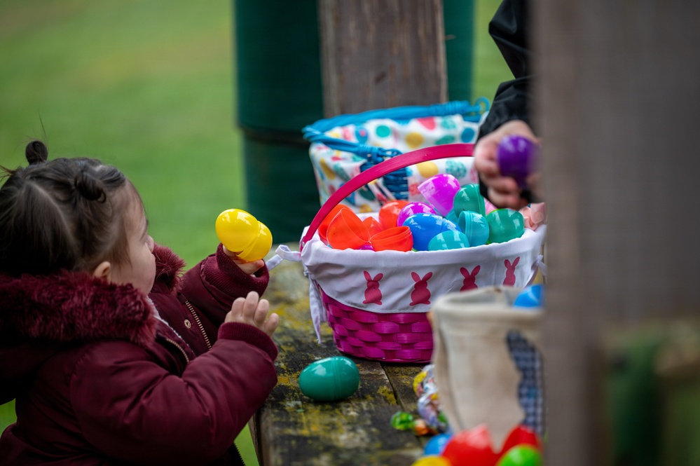 Easter egg hunt brings smiles for Month of the Military Child