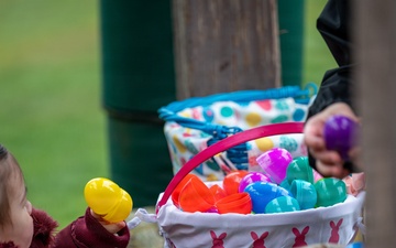 Easter egg hunt brings smiles for Month of the Military Child