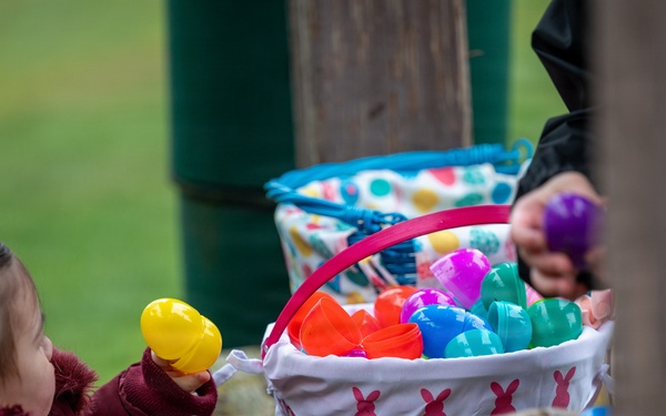 Easter egg hunt brings smiles for Month of the Military Child