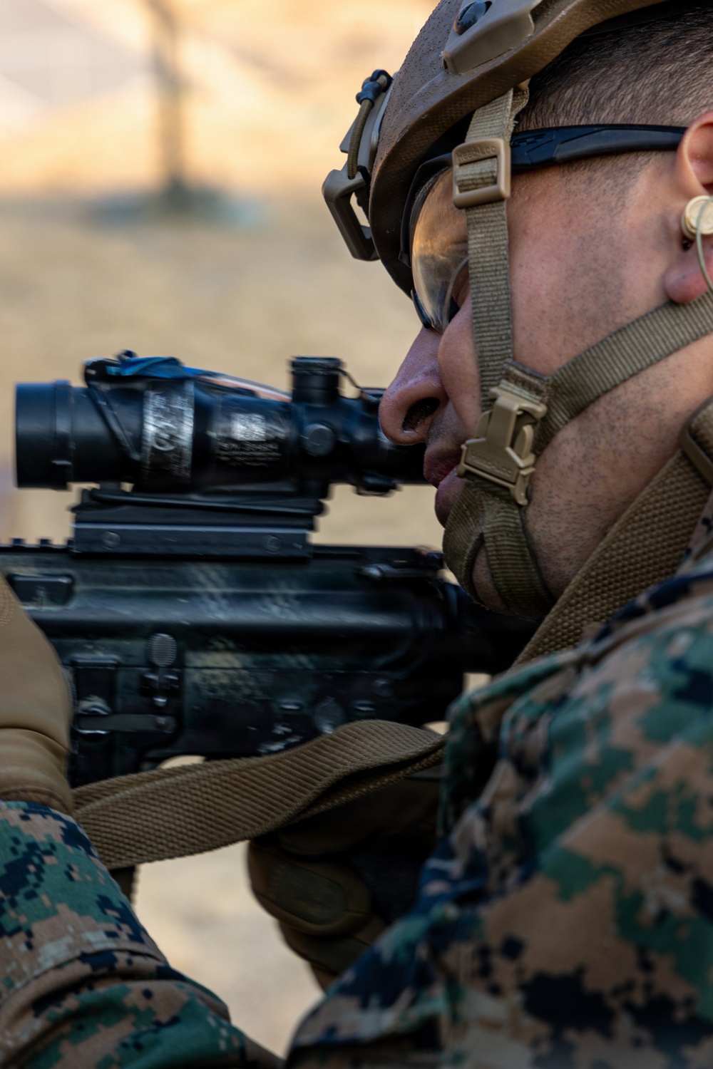 U.S. Marines with 3/12 Conduct Bilateral Live-Fire Range during KMEP 26.1