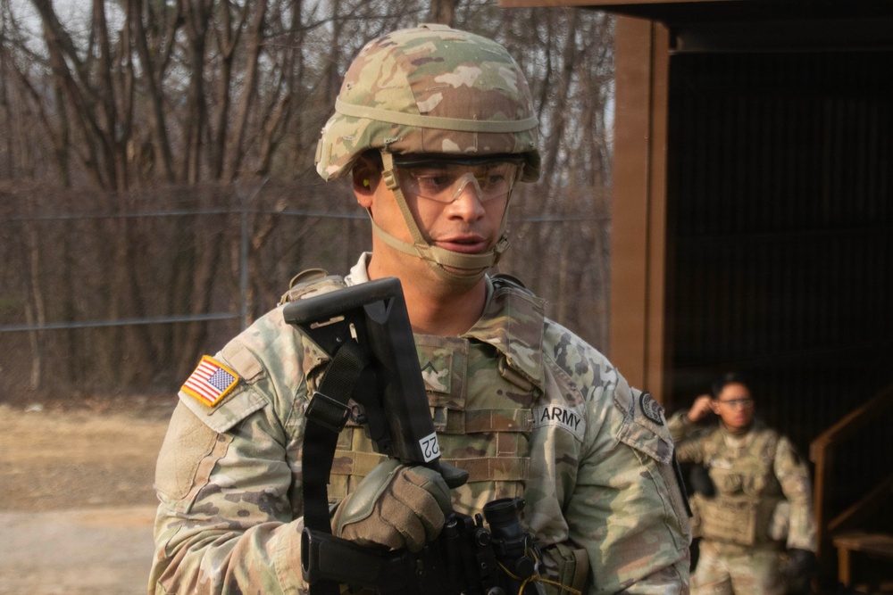 35th Air Defense Artillery Brigade Conducts Weapons Range for Best Squad Competition