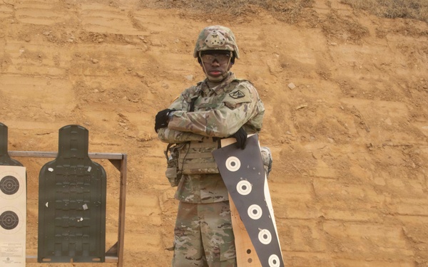 35th Air Defense Artillery Brigade Conducts Weapons Range for Best Squad Competition